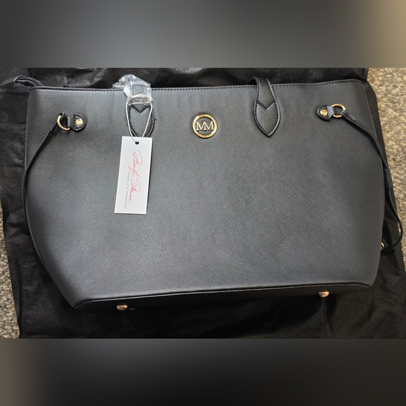 Marilyn Monroe Handbags - Marilyn Monroe Large Black Tote Bag